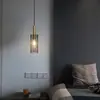 Lámpara de araña moderna minimalista para mesita de noche, creativa, elegante, con rejillas de panal, jaula de hierro, para restaurante, cafetería, bar