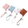 Estilo K de Creativo Popular Popular Llavero Personalizado Bolso Cuerda de Mano de Cuero PU Monedero Mini Almacenamiento Bolsa Pequeña