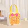 Sacola para viagem com logo estampado sacola de presente de aniversário sacola de presente chinelos atacado bolsa não tecida de praia bolsa de mão à prova d'água