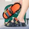 Pantuflas para Hombre Nuevas Casuales para Exterior de Doble Propósito Sandalias para Conducir Deportivas Talla Grande Zapatos de Playa Verano Juegos Acuáticos Zapatos Antideslizantes
