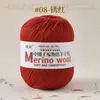 Ovillo de Hilo de Lana Hilo de Lana de Alpaca Grosor Medio Hilo para DIY Tejido a Mano Hilo de Cachemir Ganchillo Calcetines Bufanda Hilo Lote