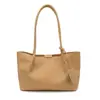 2026 Nova Elegante Retrô Minimalista Tecida Design de Nicho Bolsa Tote Cesta Bolsa Transversal Feminina