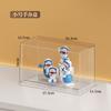 Rack de Exibição de Armazenamento de Caixas Surpresa Portátil Caixa de Exibição de Bonecas Bubble Mart Acrílico Armário Pendular Transparente Portátil Lego