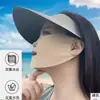 Máscara Facial Protetora Solar de Verão Ultrafina Cobertura Facial com Vazamento de Luz Boca Máscara Protetora Solar para Natação Respirável Máscara Protetora Solar de Seda Gelada
