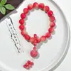 Pulsera Bodhi de Dropshipping Tamaño Grande Círculo Único 108 Cuentas Pulsera de Doble Círculo Estilo Vintage Pulsera Bodhi
