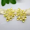 Accesorios para joyería DIY creativos nuevos ramas de cobre puro hojas pasador tocado accesorios colgante fabricantes al por mayor
