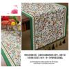 Camino de Mesa Retro Estilo Americano Floral Franja Larga Tela Decorativa Lujo Ligero Alta Gama Mantel para Mesa de Comedor Tela Cubre Mesa de Centro Cubre Cubeta de Gabinete Ambiente