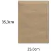 Envelope de saco (natural) 250X353 80g. Kn 35 - Caixa com 250 Unidades