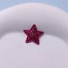 Polvo de oro ultrasónico estrella de cinco puntas diy accesorios para el cabello hechos a mano accesorios para tela de ropa materiales de joyería de estrella