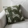 Estilo Ins Cebra Pequeño Aroma Lujo Ligero Gama Alta Vintage Funda para Cojín de Sofá Cojín de Sofá