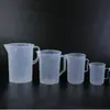 Taza medidora de plástico PP engrosada para uso en enseñanza y laboratorio, Taza medidora graduada con asa, Vaso de precipitados, Taza medidora para té de leche, Taza medidora
