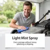 El spray limpiador para cortacésped limpia el chasis de la máquina de recortes de hierba secos, escombros, terrones de barro y suciedad.