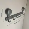 Suministros del Fabricante 6 Ganchos Ventosa Engrosada Ganchos para Puerta Fuerte Capacidad de Carga Perchero sin Taladro Almacenamiento Montado en Pared