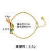 Novo bracelete de ouro de areia estilo vietnamita, esmalte carpa Ji marca bracelete feminino retrô joia de longa duração sem desbotar atacado