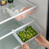 Caixa de armazenamento de artefatos especiais para gaveta de caixa de conservação de frescor para geladeira, caixa universal de armazenamento de frutas congeladas e refrigeradas, cesta de armazenamento para geladeira
