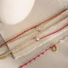 Wanxing Hilo Rojo Francés Pulsera de Hilo Rojo Pequeña Doble Capa Una Cadena Una Cadena Pulsera Valiente Pulsera de Fortuna de Año Nuevo Venta al por Mayor