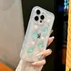 Adequado para Capa de Celular Epoxy Coração Pérola para Apple 17Promax Iphone16 Transparente Glitter 15 Toque de Alto Padrão 14