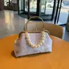 Bolso Nuevo Estilo Chino para Mujer Bolso de Mano Bolso de Hombro Bolso Cruzado Bolso Cheongsam Bolso de Perlas Bolso Transfronterizo para Mujer womenbag