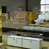 Módulo USM Aparador Gabinete Gabinete de TV Sala de Estar Hogareña Gabinete Cubo Gabinete Medio Antiguo Acero Inoxidable Fábrica ins Gabinete Moderno