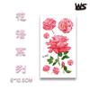 Explosiones Transfronterizas Artístico Fresco Flor Flor Tatuaje Pegatina Brazo Rosa Impermeable Duradero Tatuaje Pegatina
