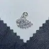 Pingente de Cisne Feito à Mão Diy14K Cristal Wenwan Pulseira Acessórios de Joias Originais Contas Cravejadas de Diamante Alta Retenção de Cor