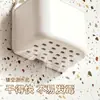 Caja de Almacenamiento para Cebolleta, Jengibre y Ajo de Cocina Estante de Condimentos para Jengibre y Ajo Montado en Pared sin Perforaciones Cesta Colgante de Pared Cesta de Almacenamiento