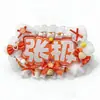Nombre de la etiqueta de soporte de fábrica de origen producto terminado DIY reflectante tela no tejida bolso creativo charm decoración colgante para concierto de celebridades