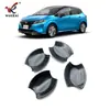 Adecuado para Nissan 21 Note E13 Tazón de Puerta Exterior Modificado Anti-Rayaduras Fibra de Carbono Decorativo Cubierta Protectora Especial