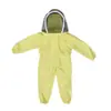 Traje de Apicultor para Niños Tipo Exportación Equipo para Abejas Granja de Abejas para Niños Aprendizaje de Ciencias Agrícolas Ropa Anti-Abejas Sombrero Espacial
