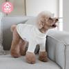 Só pet town outono e inverno Nova pelúcia confortável base lã ursinho de pelúcia cão gato roupas