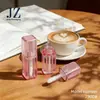 Jinze Pedidos: Bastão de Pincel Quadrado Fino/Grosso, Tubo de Gloss Labial de Parede Grossa, Tubo de Gloss Labial, Material de Embalagem Tubo Vazio de Plástico