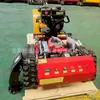 Máquina quitanieves de invierno, barredora de nieve multifuncional controlada a distancia, cortacésped y quitanieves para parques y fábricas, máquina todo en uno con control remoto
