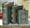 Libros Falsos Retro, Estanterías de Estilo Europeo para Estudio, Decoraciones para Sala de Estar, Decoraciones Suaves, Accesorios para Fotografía, Cajas de Libros