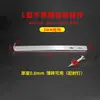 M Baldosa de Pared Exterior Tipo Gancho Corto F Acero Inoxidable 304 Panel de Piedra Grande Panel Medio Soporte de Pared Gancho para Colgar Fijación Colgador Seco Fijador