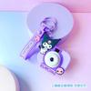 Llavero de Cámara Luminosa con Proyección de Estrellas Sanrio Genuino Creativo Colgante para Bolso Kulomi Juguetes para Niños
