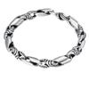 Fábrica al por mayor, joyería de plata esterlina s925, versión coreana creativa de pulsera de plata tailandesa para hombres, joyería de mano con personalidad de moda.