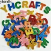 75 Piezas Pegatinas de Espuma con Letras Mayúsculas Brillantes Pegatinas de Pared Pegatinas para Pizarra Decoración de Jardín de Infancia Juguetes DIY Educación Temprana Autoestudio