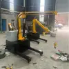 Guindaste elétrico móvel pequeno, equipamento móvel de elevação elétrica de braço único para oficinas e fábricas