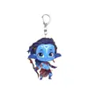 Avatar 3 Fuego y Ceniza Versión Q Merchandising de Película Llavero Acrílico Doble Cara Dibujo Animado Regalo para Estudiante