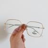 Chiai New G casa óculos anti-luz azul das mulheres criativas pintura irregular miopia óculos armação óculos de moda armação