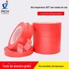 Venda por atacado 300-resistente de alta temperatura papel de mascaramento vermelho high-stick composto PET fita de mascaramento de alta temperatura baseada nos EUA
