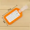 Etiqueta de Bagagem do Fabricante Impermeável para Viagem Etiqueta Anti-Perda Etiqueta de Avião com Placa Impressa com Logo Etiqueta de Embarque Check-In
