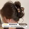 Presilha de cabelo marrom estilo francês para mulheres, moderna e versátil, com toque de luxo, presilha de tubarão, novo modelo 2026, acessório de cabelo tipo garra Maillard
