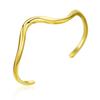 Loftilyins Pulsera Elegante Estilo S Abierta Anillo Joyería de Lujo Accesible Anillo Pulsera Set de Pulseras para Mujer