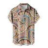 Camisa de Manga Corta Nueva de Venta Caliente para Hombre Vacaciones en Hawái Llamas Impresión 3D Casual Versátil Top para Hombre 2024