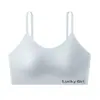 Chaleco Sexy de Moda sin Cables con Espalda Hermosa, Transpirable, Sexy, Ajustado, Sujetador Casual Simple para Chicas