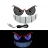 Luz LED Olho de Diabo Transfronteiriça Luz de Advertência para Janela de Carro Luz Decorativa USB para Carro Display Luz de Carro Olho de Diabo