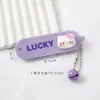 Peine para el Cabello de Conejo de la Suerte de Colores Caramelo, Mini Peine Plegable Lindo de Dibujos Animados para Niños, Peine Alisador de Flequillo para Niña