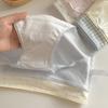 Ropa interior de algodón antibacteriano de alta gama para mujer, 10A, para verano, con colores contrastantes, estilo preppy, transpirable, antibacteriana, entrepierna extendida, calzones de algodón