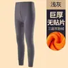 Conjunto de Ropa Interior Térmica para Personas de Mediana Edad y Mayores, Ropa Cálida de Otoño y Pantalones, Conjunto de Terciopelo Dorado, Terciopelo Grueso, Cuello Redondo, Se Puede Usar por Fuera